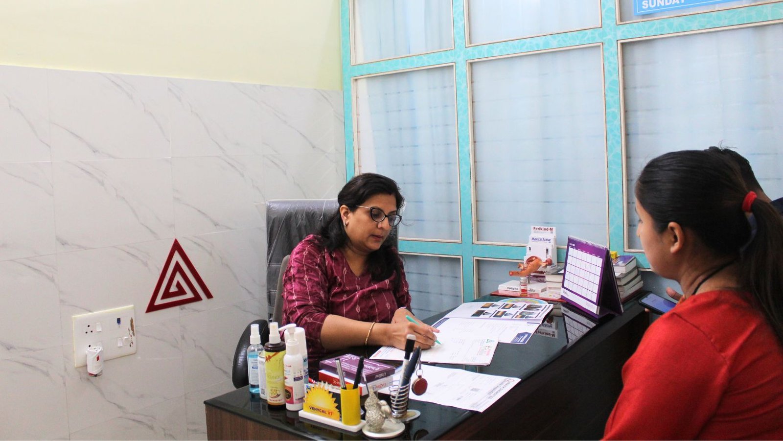 Doctor Treating Patient